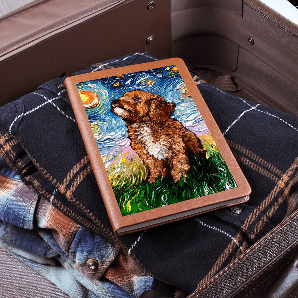 Cavapoo Leather Journal