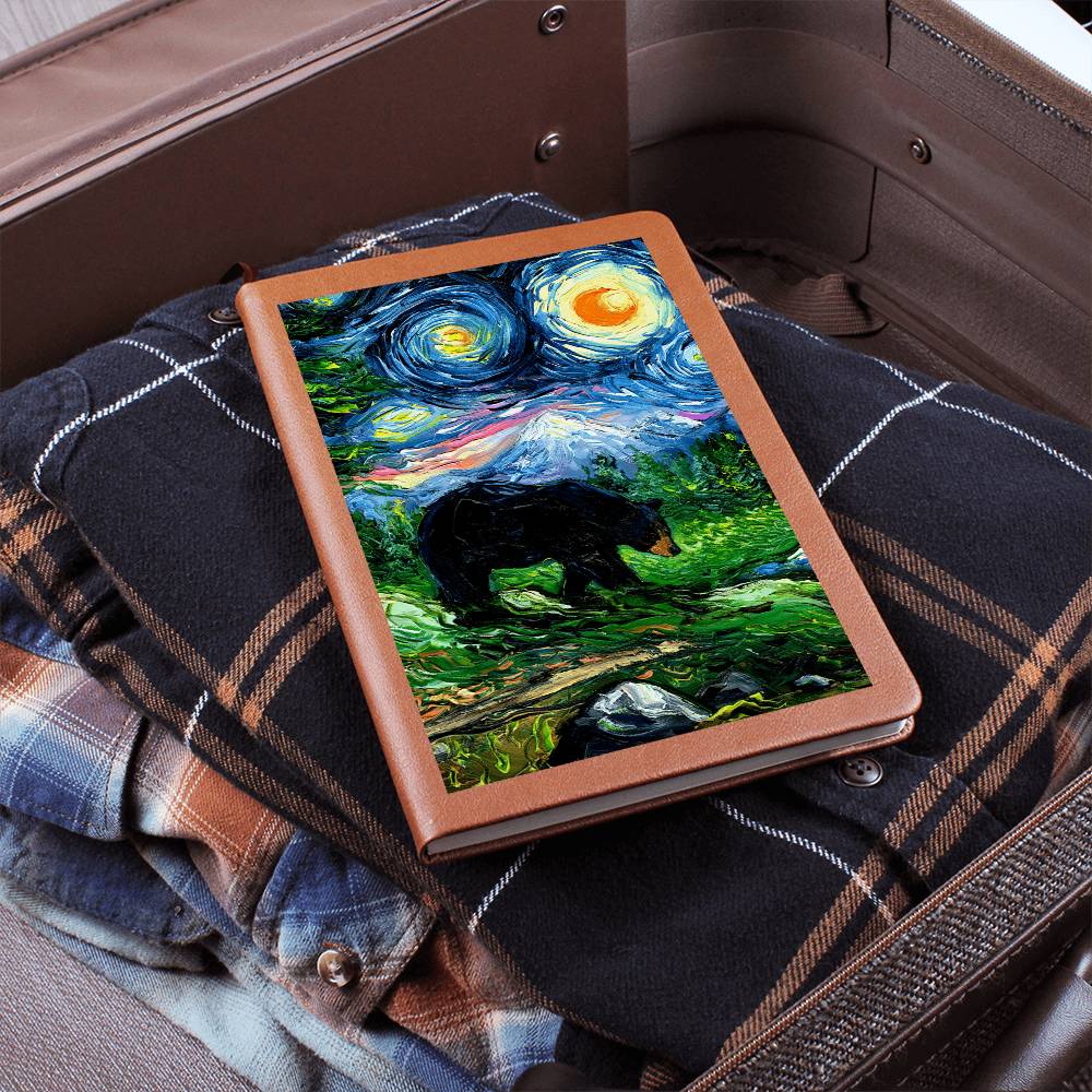 Smoky Night Leather Journal