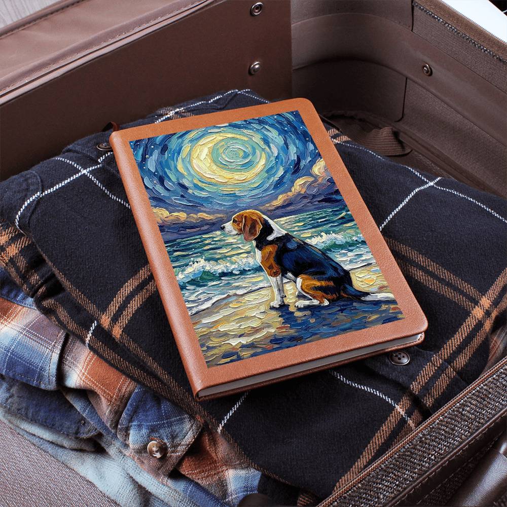 Beach Nights - Beagle Leather Journal