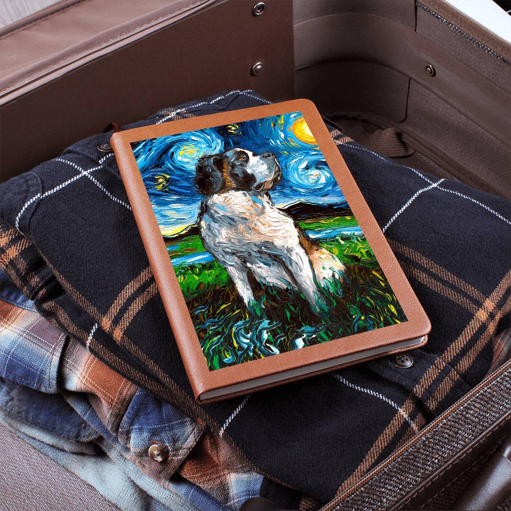 Saint Bernard Leather Journal