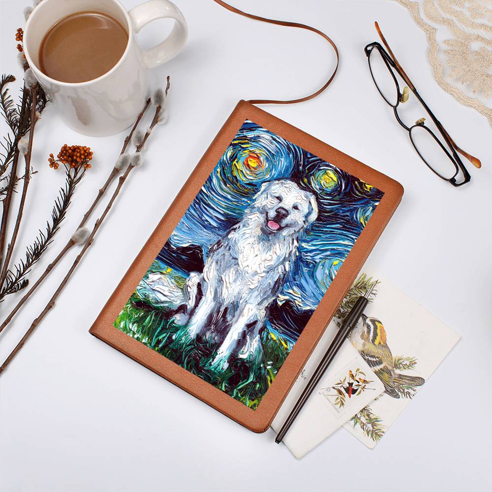 Great Pyrenees Leather Journal