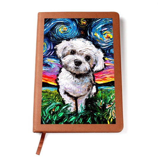 Maltipoo Leather Journal