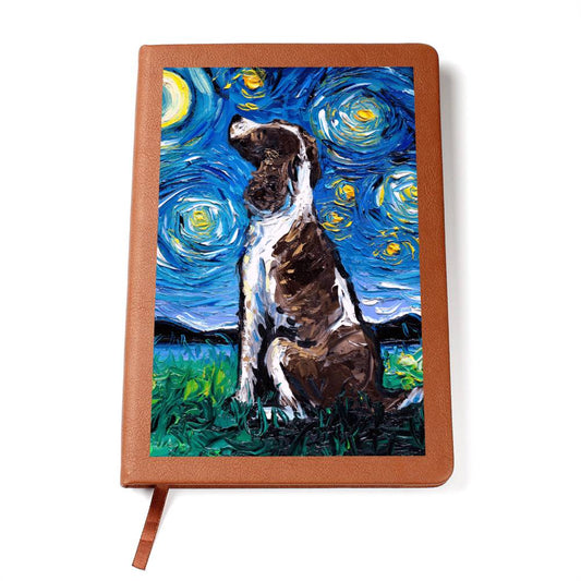 English Springer Spaniel Leather Journal