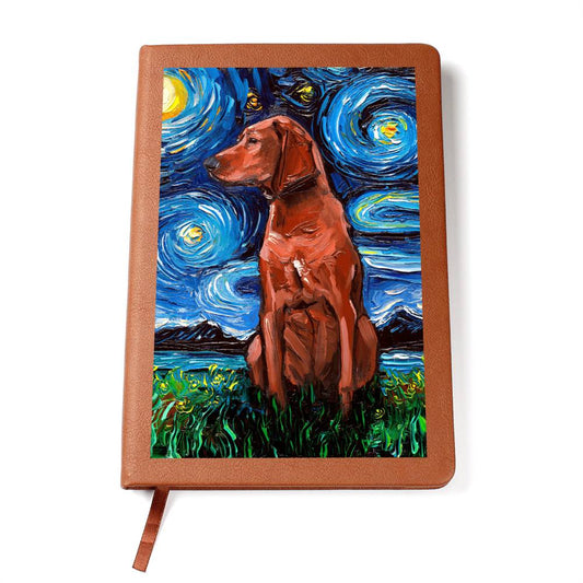 Redbone Coonhound Leather Journal