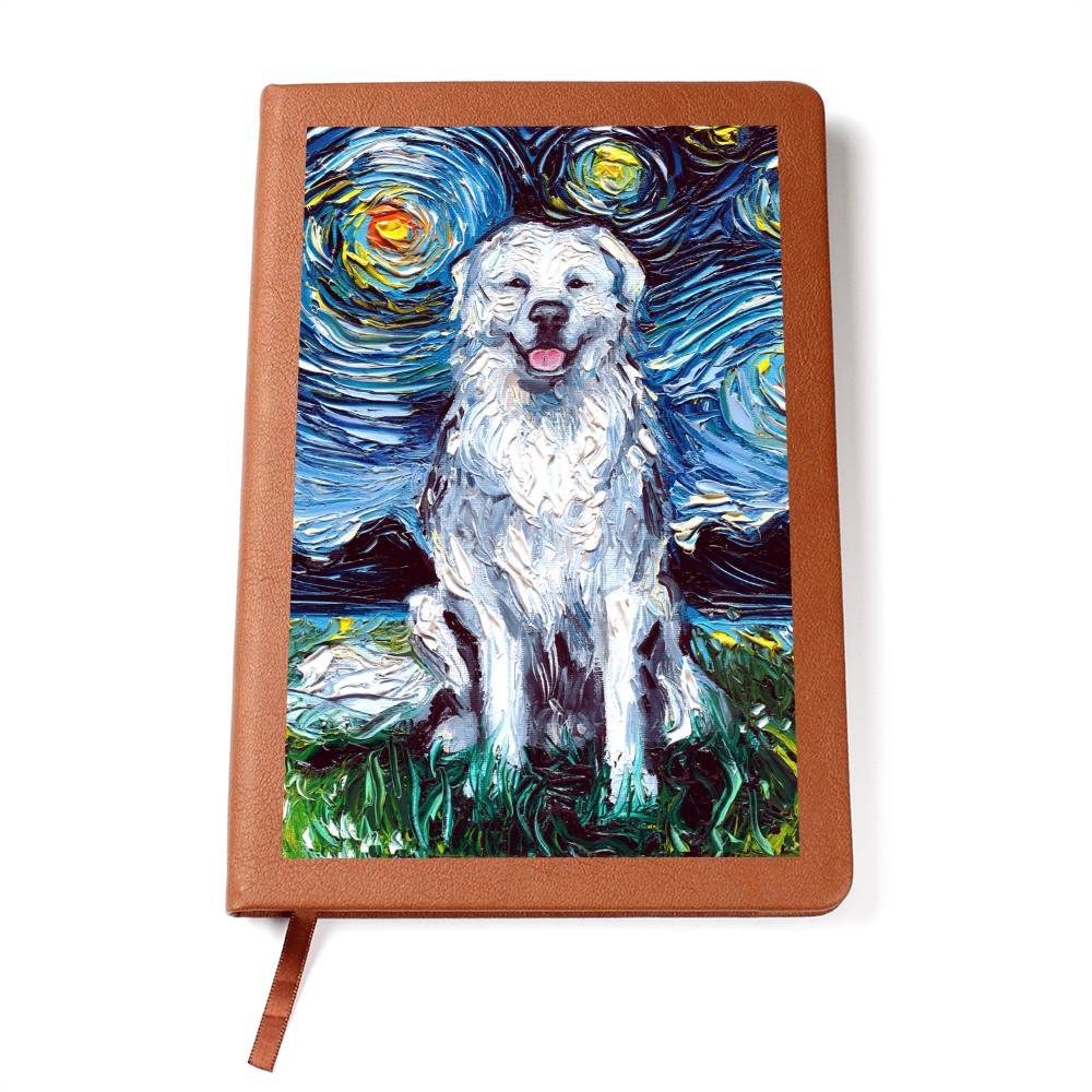 Great Pyrenees Leather Journal