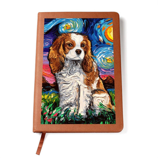 Blenheim Spaniel Leather Journal