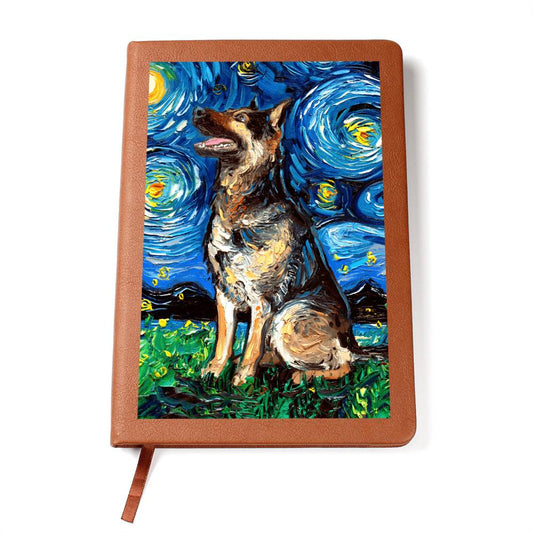 German Shepherd Leather Journal
