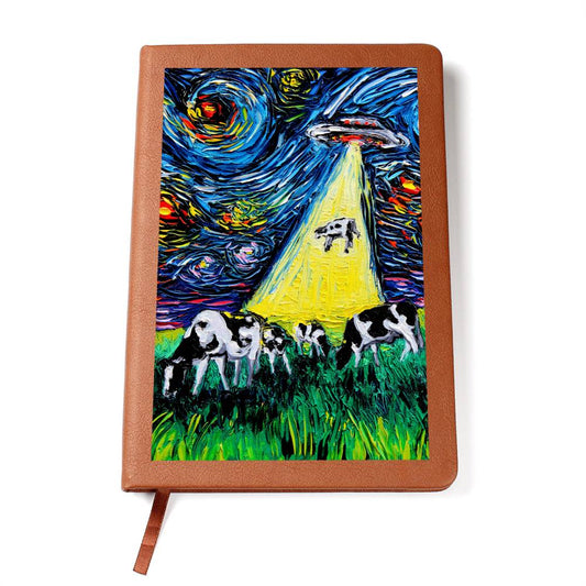 Van Gogh Was Never Abducted Leather Journal