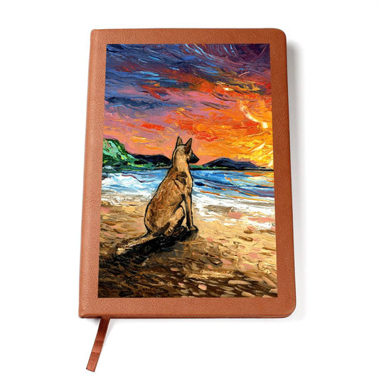 Belgian Malinois Leather Journal