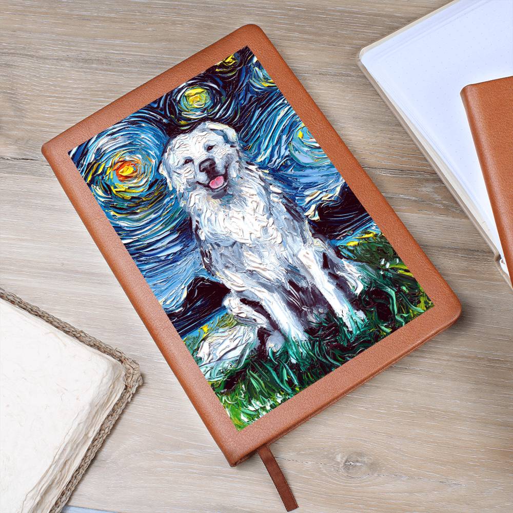 Great Pyrenees Leather Journal