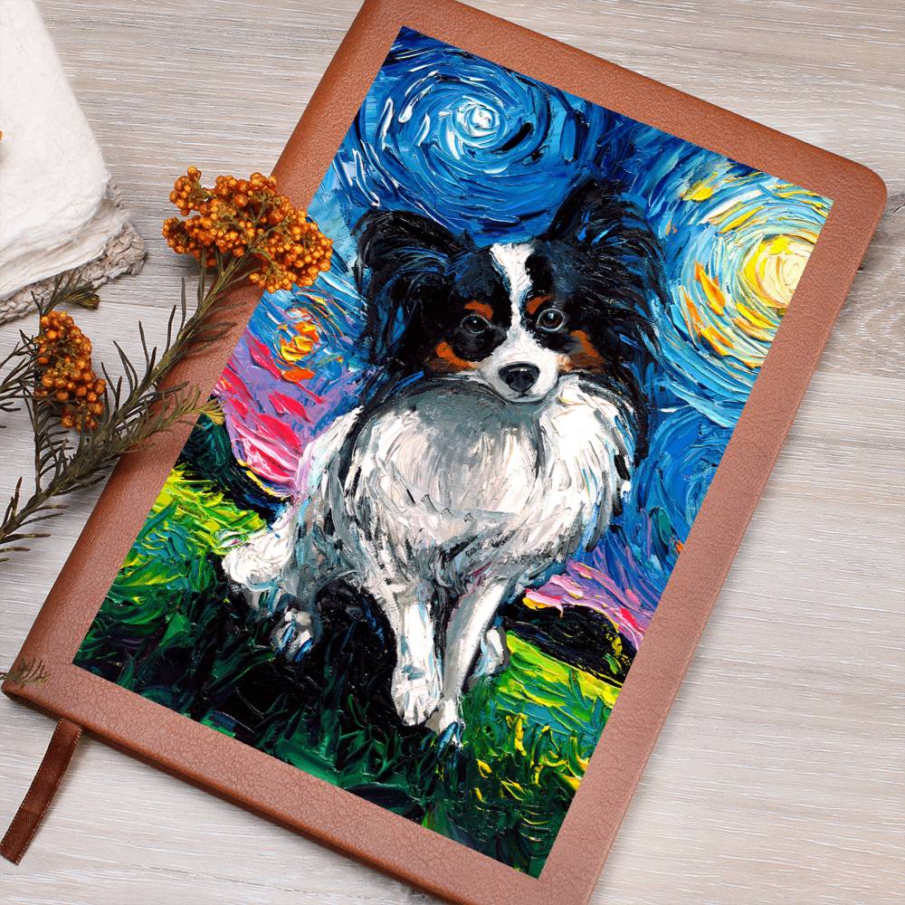 Papillon Leather Journal