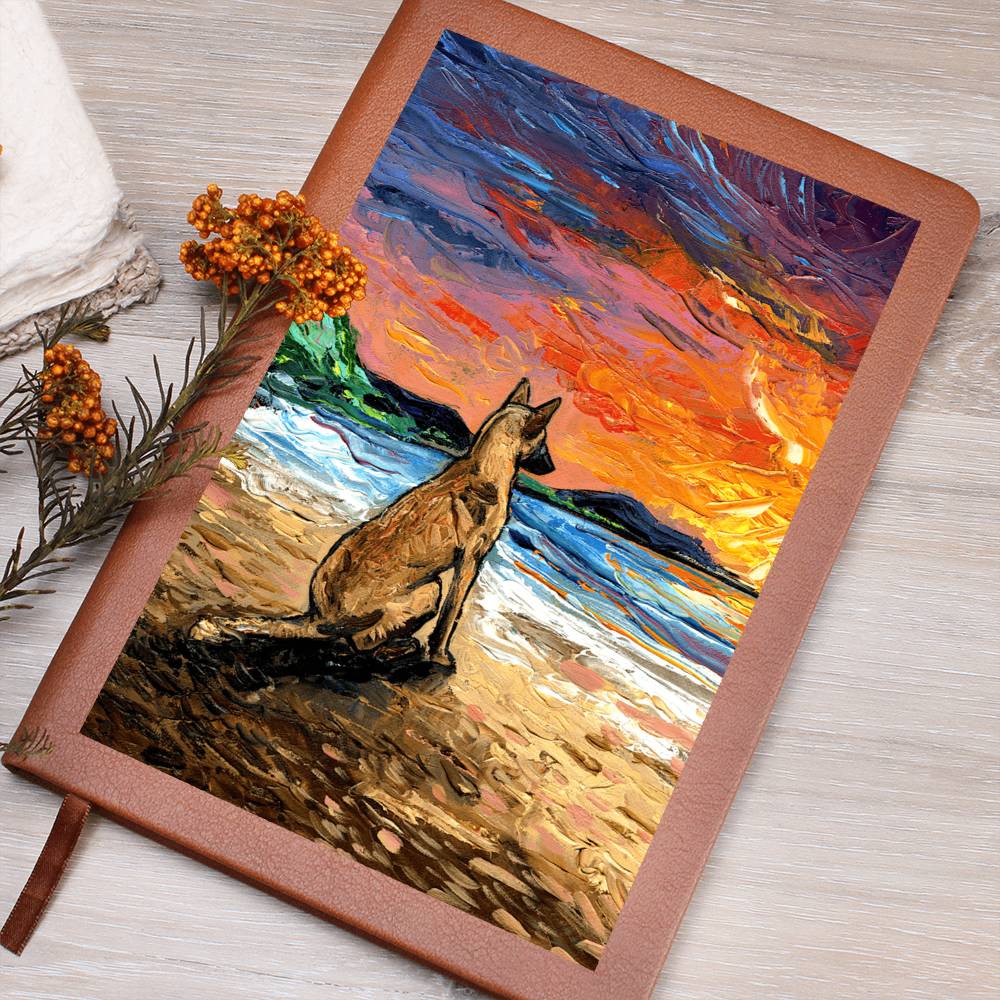 Belgian Malinois Leather Journal