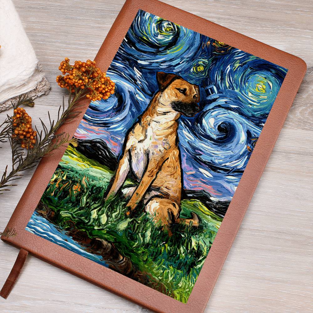 Black Mouth Cur Leather Journal