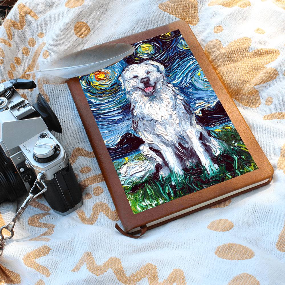 Great Pyrenees Leather Journal
