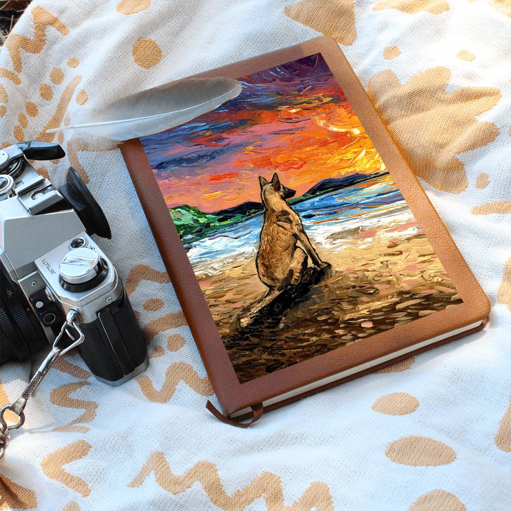 Belgian Malinois Leather Journal