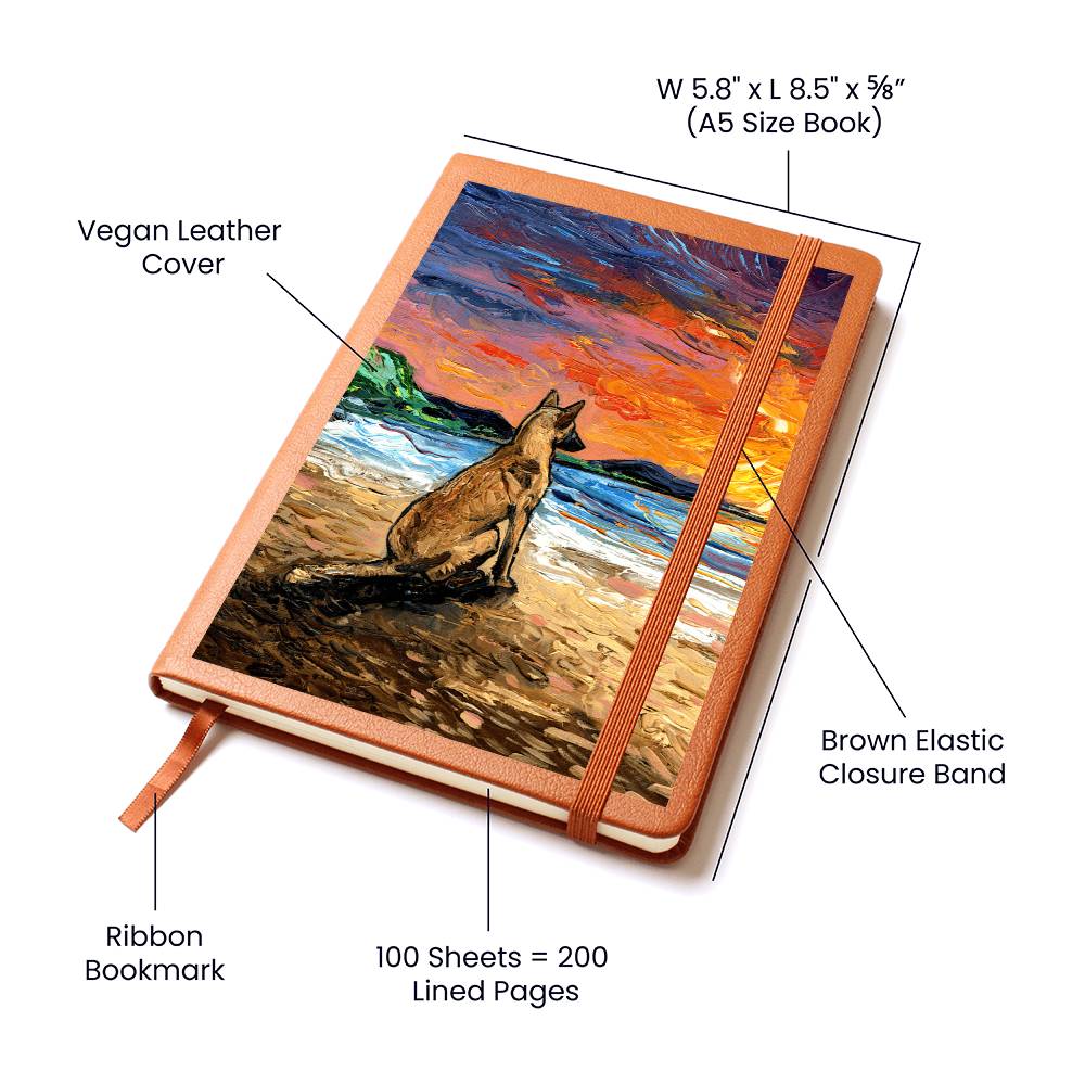 Belgian Malinois Leather Journal