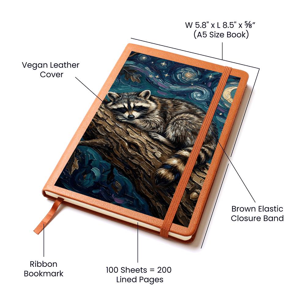 Midnight Bandit Leather Journal