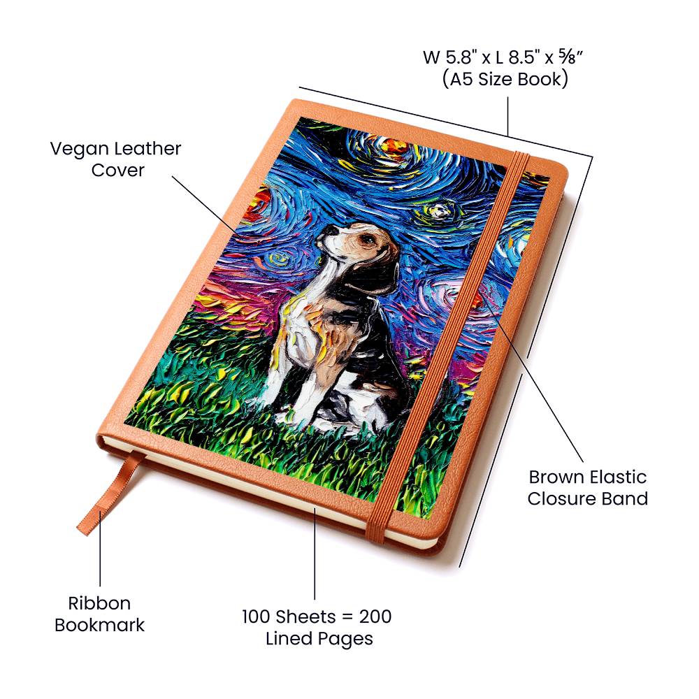 Beagle Leather Journal