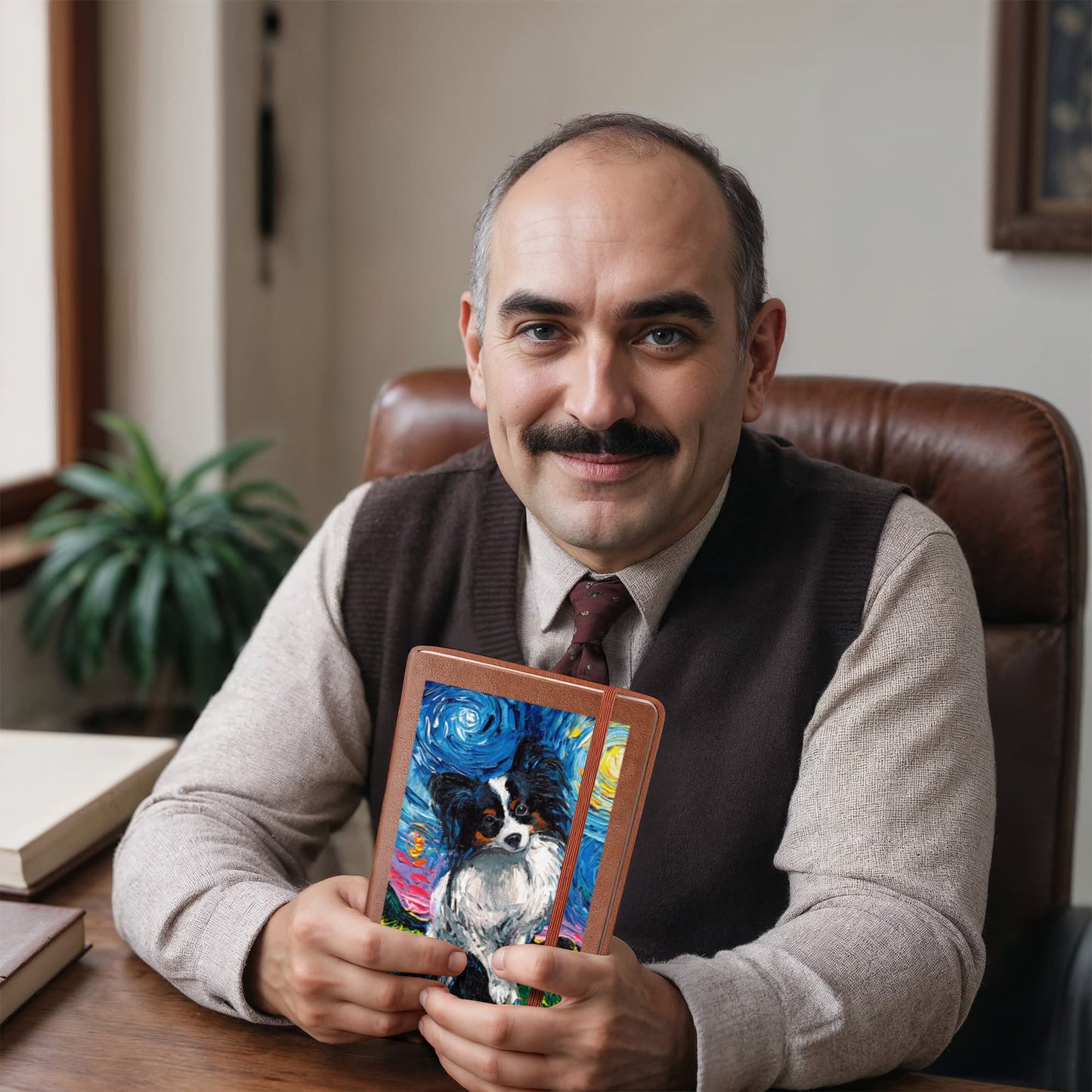 Papillon Leather Journal