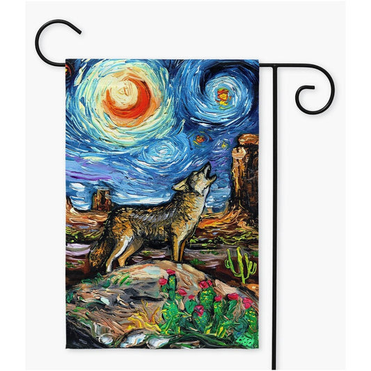 Southwest Art Starry Night Yard Flags